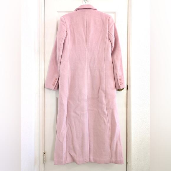 NEW NWT STAUD Sanza Coat in Pink Sorbet - Picture 4 of 7